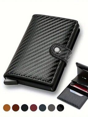 Minimalist RFID Blocking Pop-Up Card Wallet